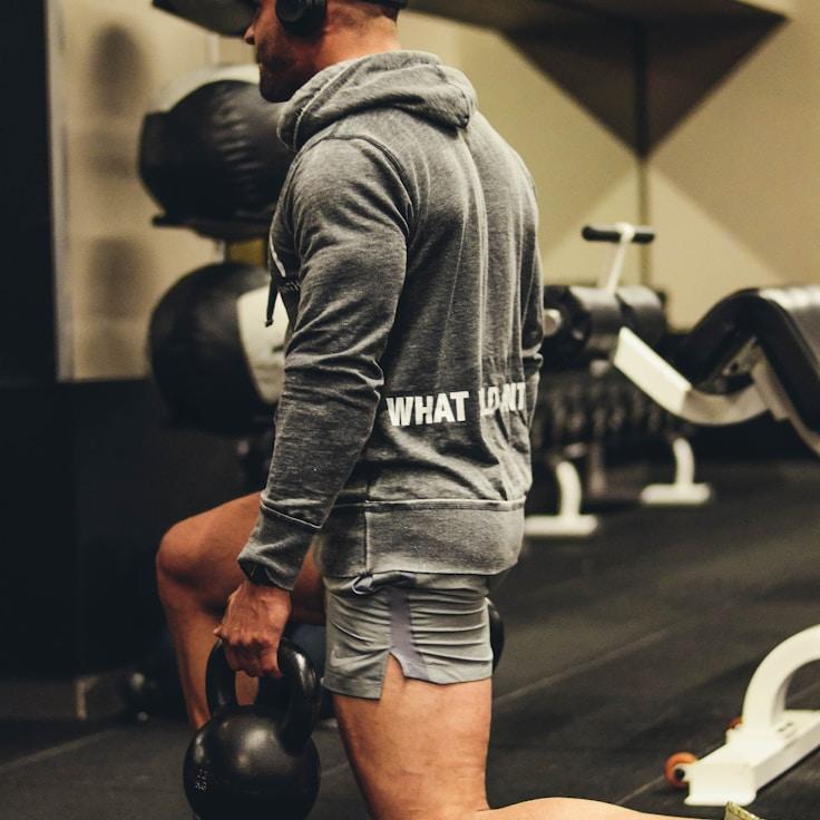 Modern fitness club interior